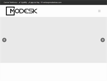 Tablet Screenshot of modesksac.com